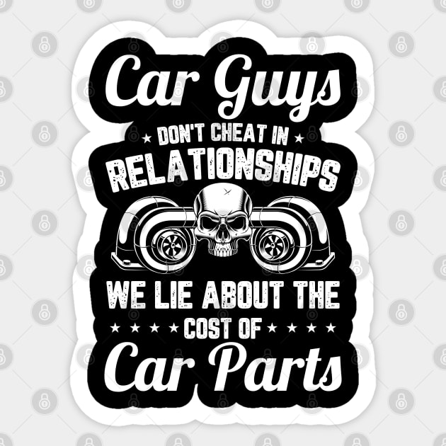 Dont lie in Relationships Diesel Mechanic Quote  Mechanic Sticker by Riffize